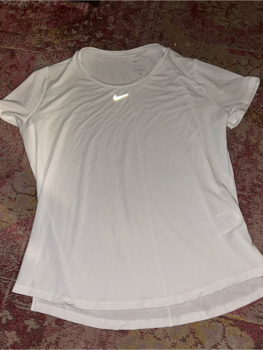 Nike White Women’s Short Sleeve Performance Tee